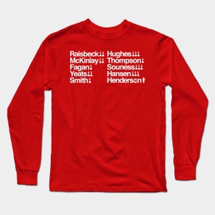 Captains of the Title Winners Long Sleeve T-Shirt